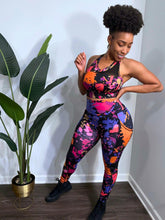 Load image into Gallery viewer, Colorful Artsy Gym Workout Set