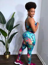 Load image into Gallery viewer, Colorful Artsy Gym Workout Set