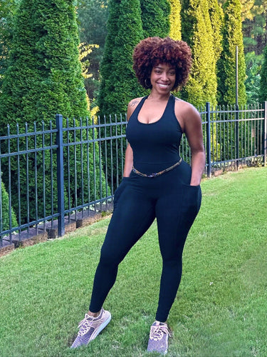 In The Pocket Bodysuit (Black)