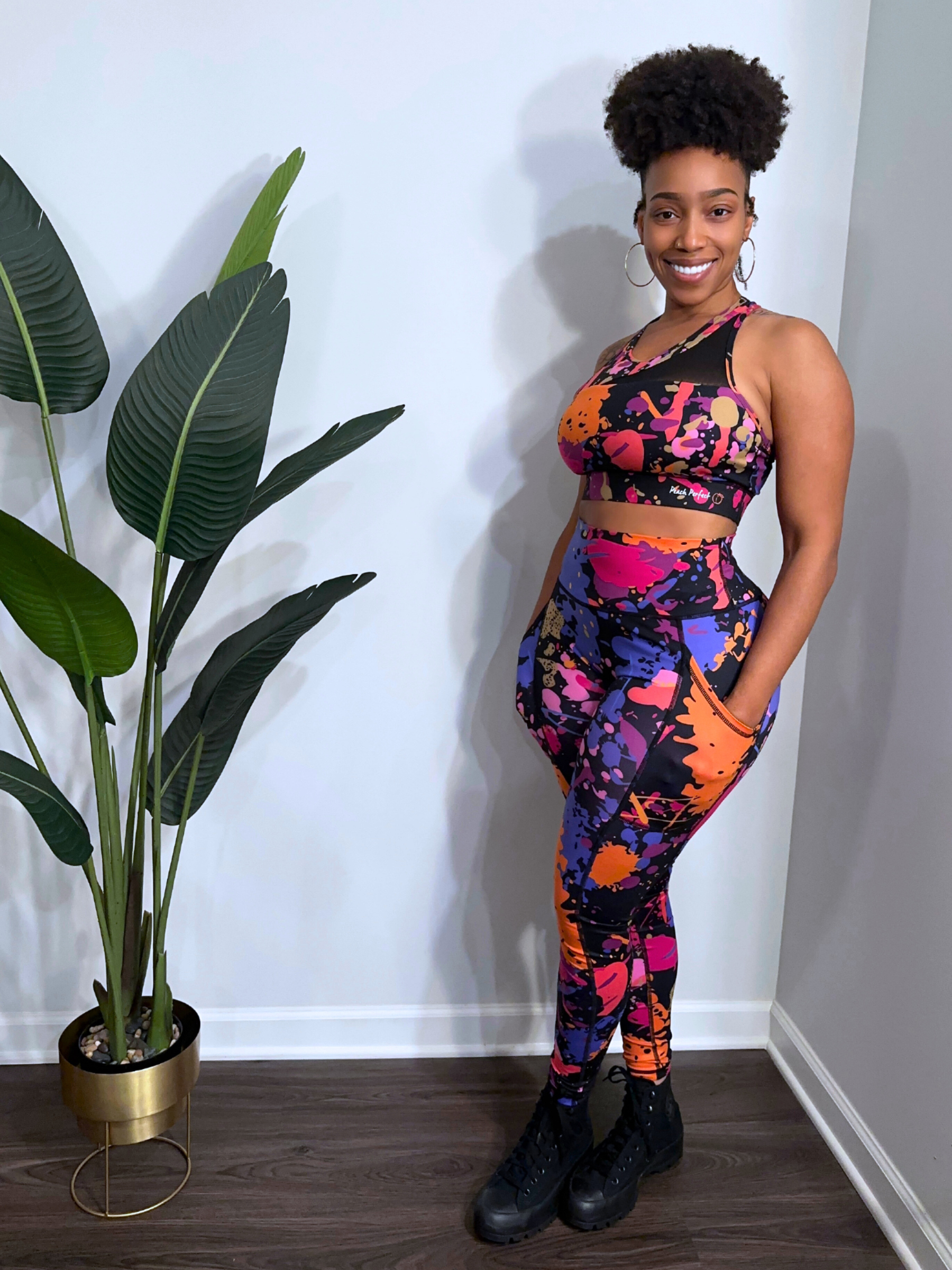 Workout Clothes Athleisure Activewear Peach Perfect