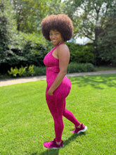 Load image into Gallery viewer, Pretty Python Workout Set (Hot Pink)