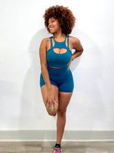Load image into Gallery viewer, Posh Sports Bra (Teal)