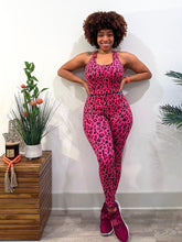Load image into Gallery viewer, Spot Me Leopard Print Bodysuit (Magenta)